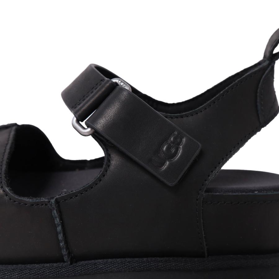 UGG ゴールデンスターHI 35 ブラック スポーツサンダル UGG W GOLDENSTAR HI SLINGBACK SANDAL 