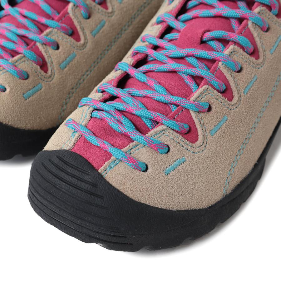 キーン KEEN ジャスパー グレー/ピンク スエード スニーカー 26.5㎝ キーン KEEN ジャスパー グレー/ピンク スエード スニーカー
