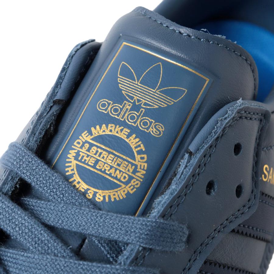 ペン回し 青サンバ adidas アディダス サンバ ADV スニーカー SAMBA Preloved Ink ( 紺