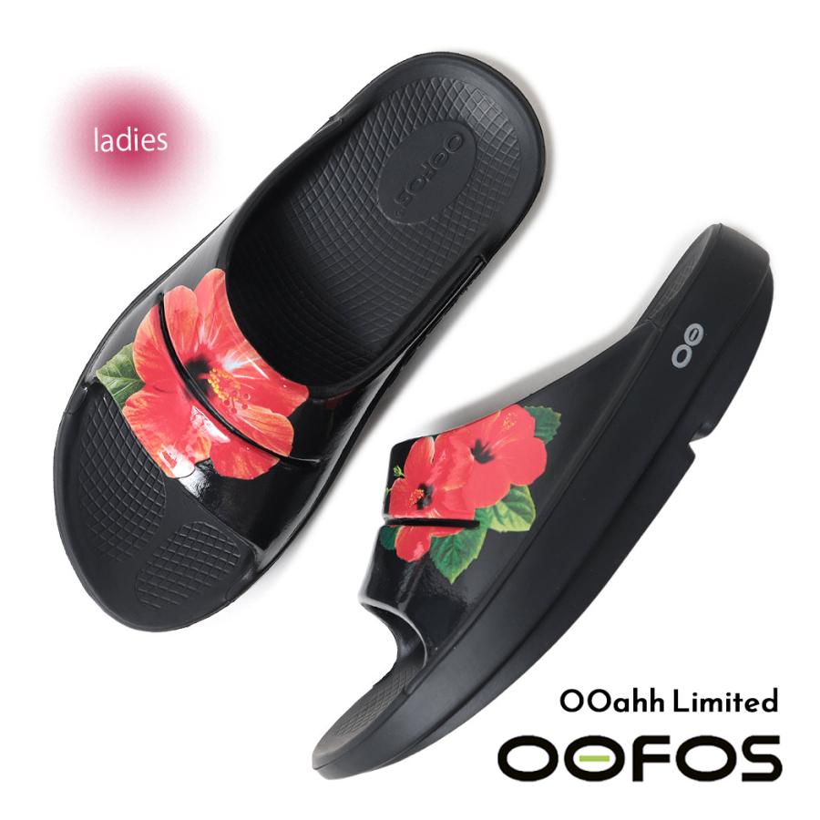 OOFOS ウーフォス ウーアー リミテッド サンダル OOahh Limited BLACK