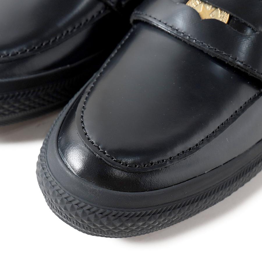 CONVERSE ALL STAR コインローファー レザー 日本製 黒 コンバース CONVERSE レディース メンズ スニーカー