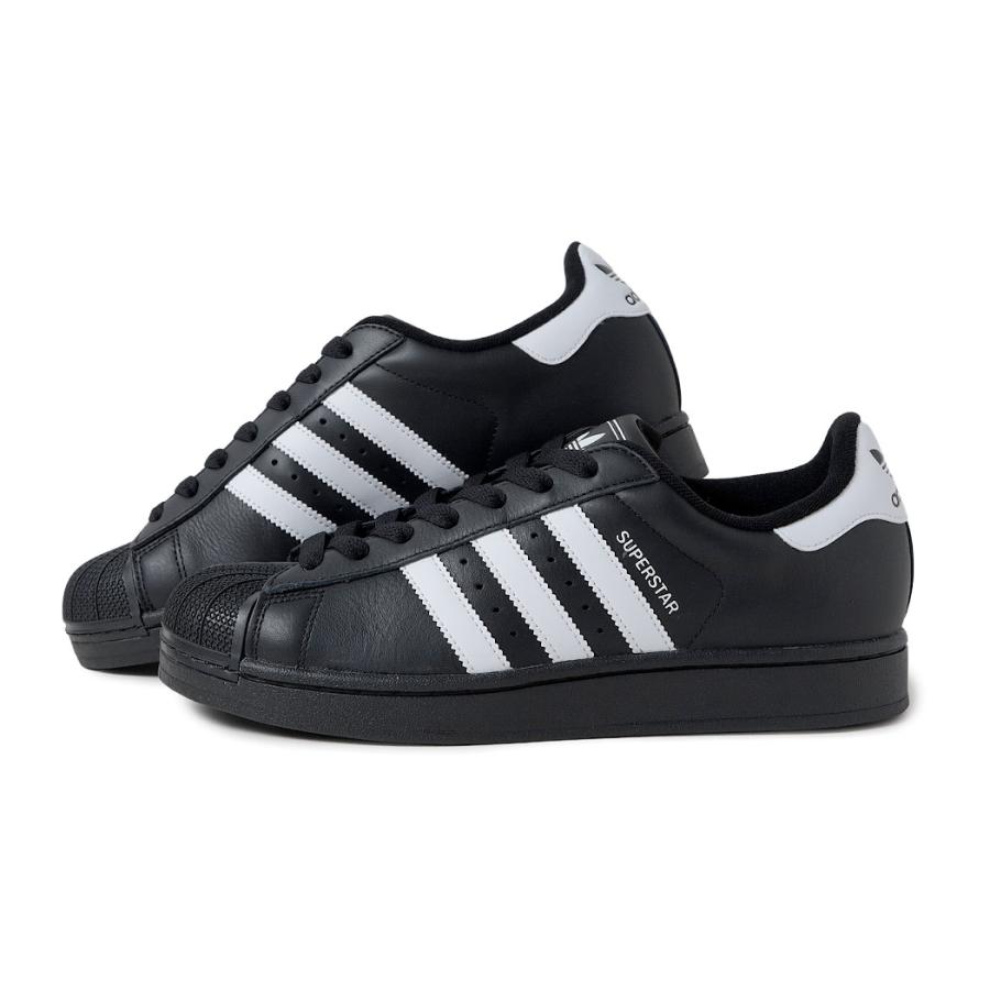 ★人気★【ADIDAS】 SUPERSTAR CORE BLACK WHITE★男女兼用★ adidas アディダス スーパースター 2 スニーカー SUPERSTAR II