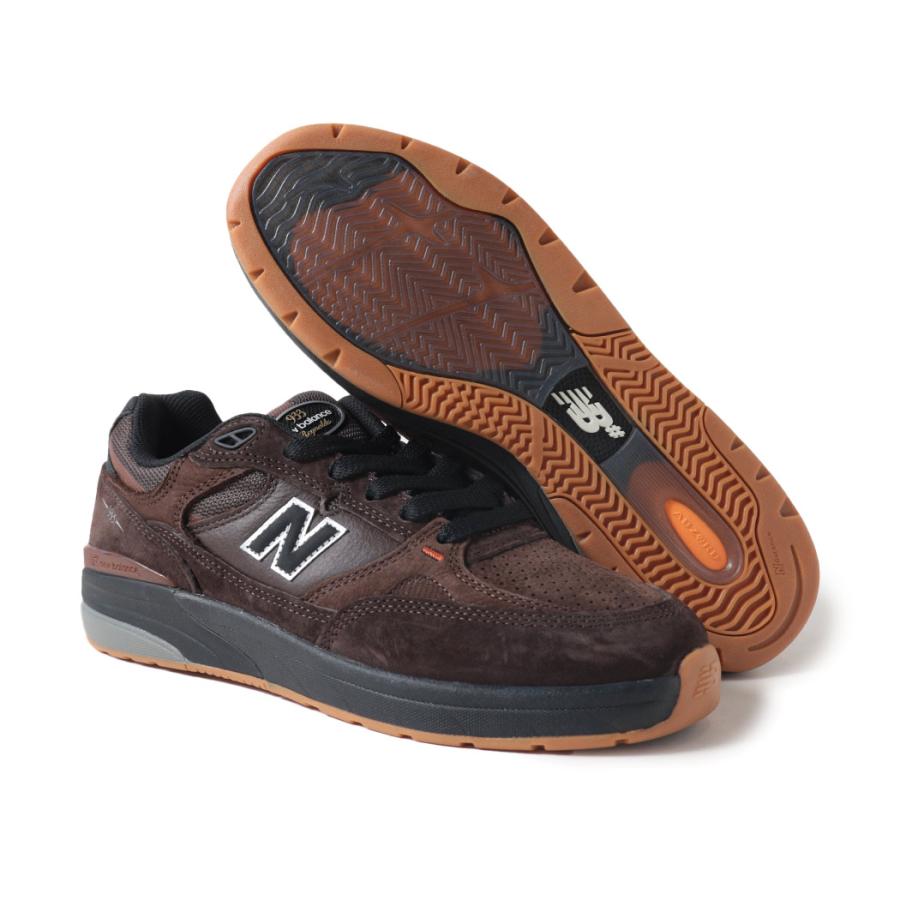 new balance 933 ブラウンスニーカー スケートシューズ 楽天市場】NEW BALANCE NUMERIC NM933 BAR【ニューバランス