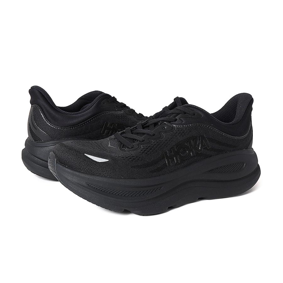 HOKA ONEONEボンダイ9 スニーカー 黒　23cm HOKA ONEONE ホカ BONDI 9 WIDE ボンダイ ワイド 1162013 メンズ