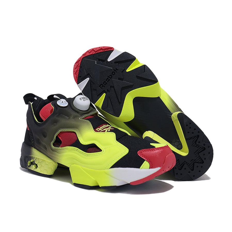 リーボック インスタポンプフューリー グリーン×ネオンイエロー 未使用 リーボック ポンプフューリー 26㎝ ネオンイエロー ミント