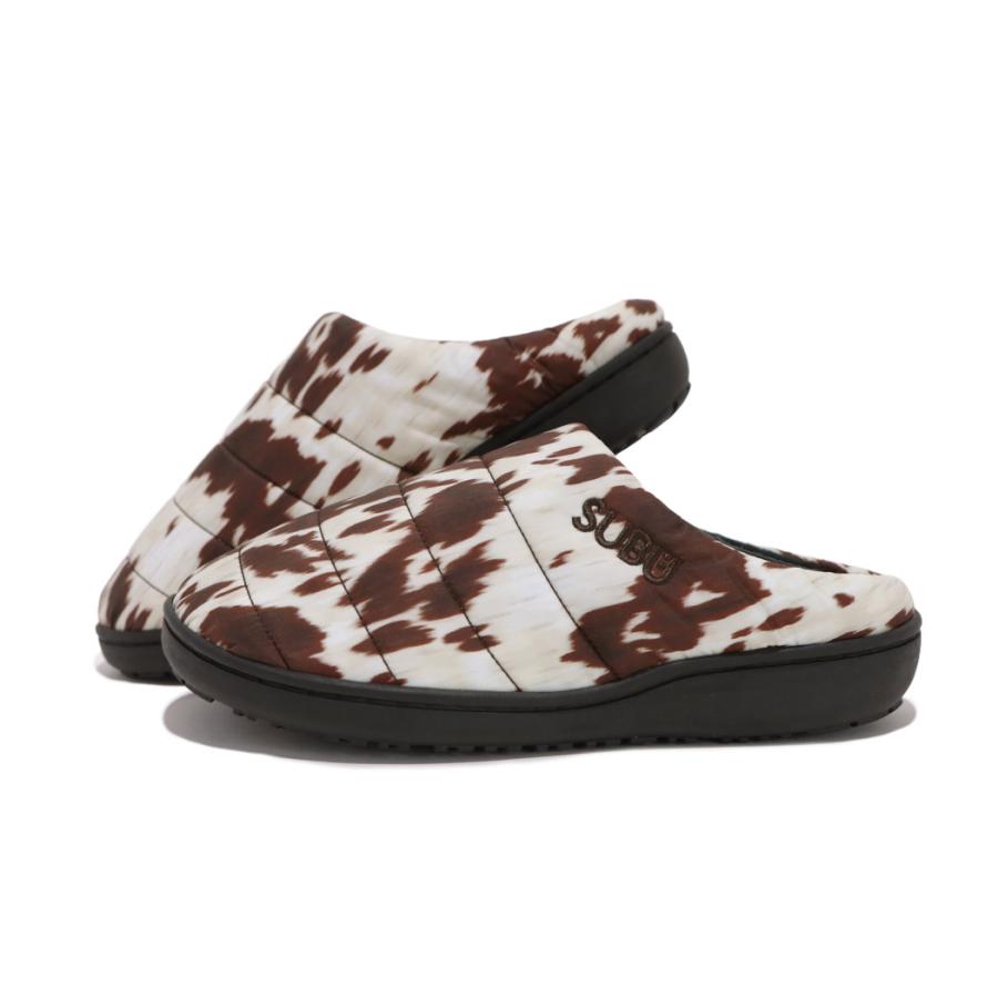 未使用　SUBU/スブ BEAMS別注 牛柄 サンダル カウ柄 ②26-27.5 オバんです。vol.76【冬のサンダル:SUBU】｜ビームス 梅田｜BEAMS