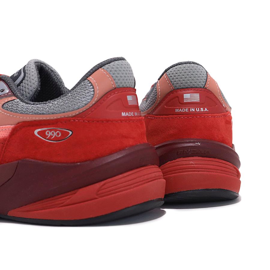 New Balance 990 赤/黒 トレーニングシューズ New Balance NEW BALANCE ニューバランス 990 V6 スニーカー
