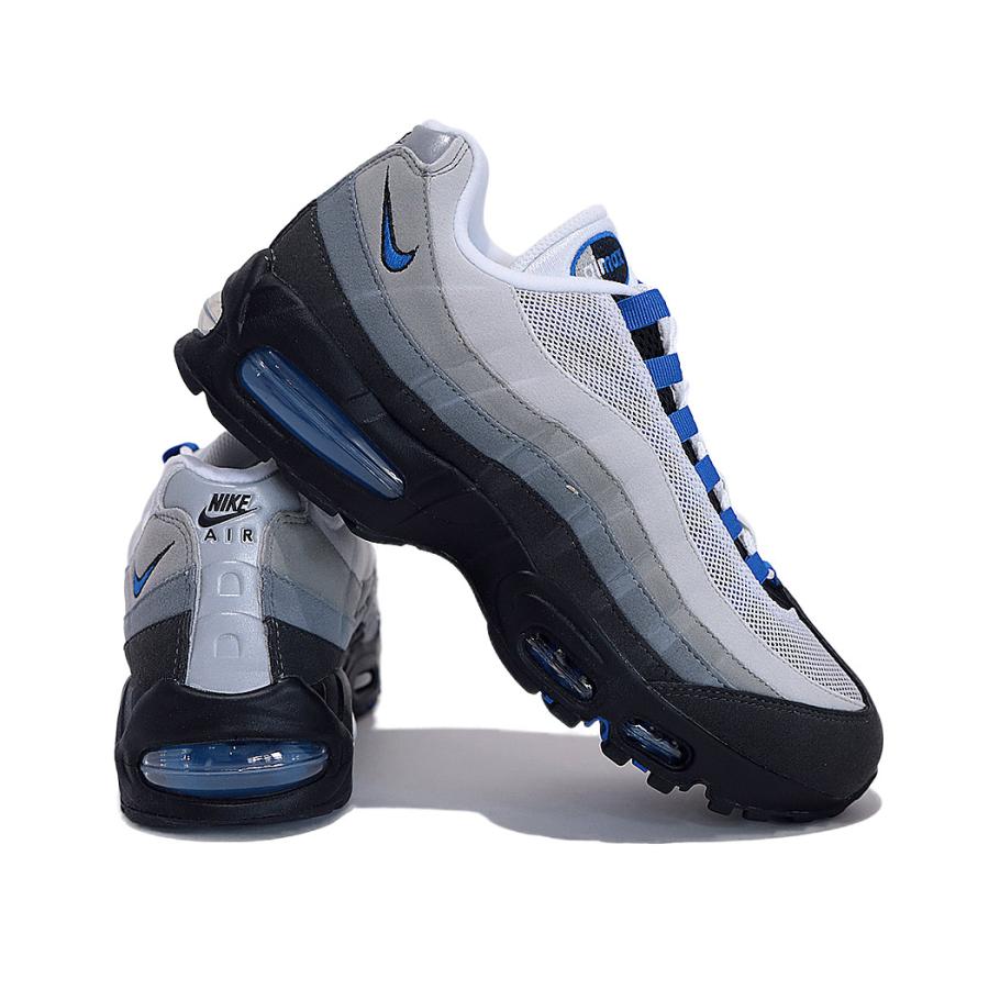 希少 ナイキ エアマックス95 OG ブルーグラデ 2018年復刻 Yahoo!オークション -「エアマックス95 ブルーグラデ」の落札