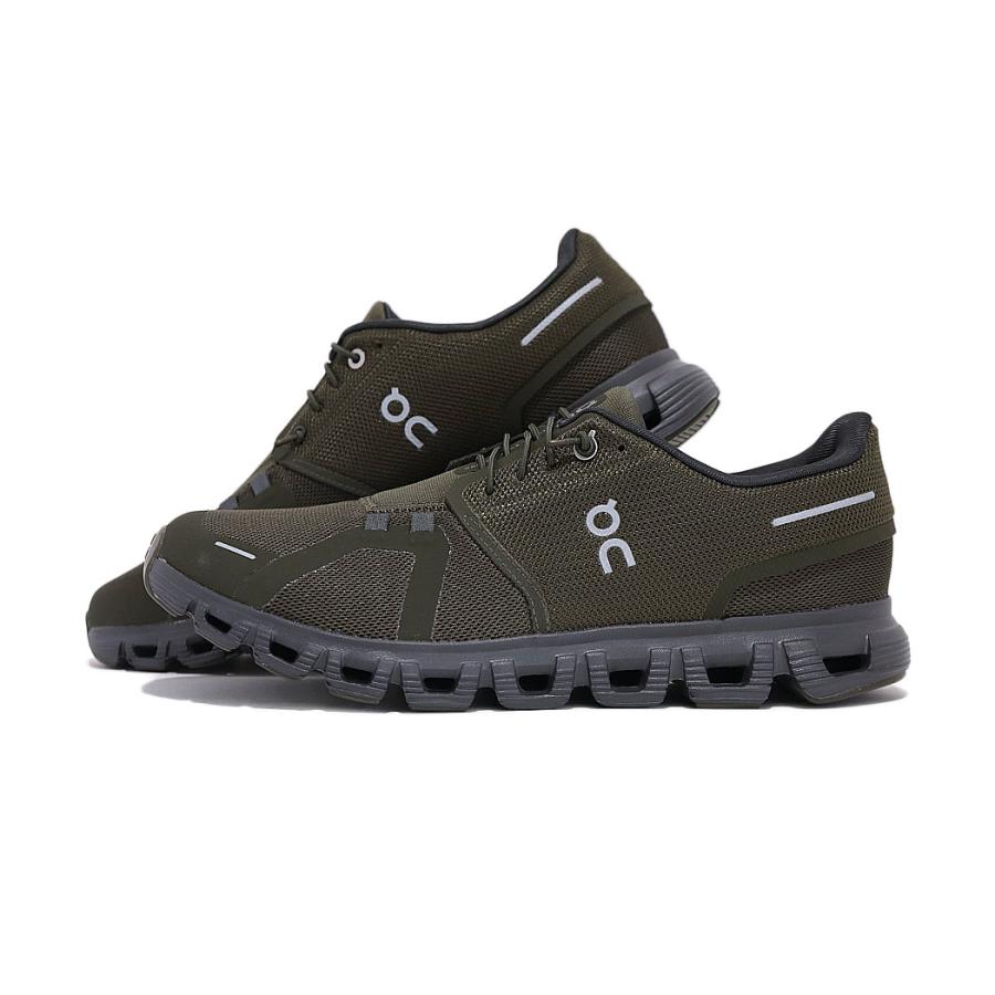Luxe【美品】On Cloud Waterproof オリーブグリーン On Cloud 5 Waterproof Olive/Black（オン クラウドファイブ