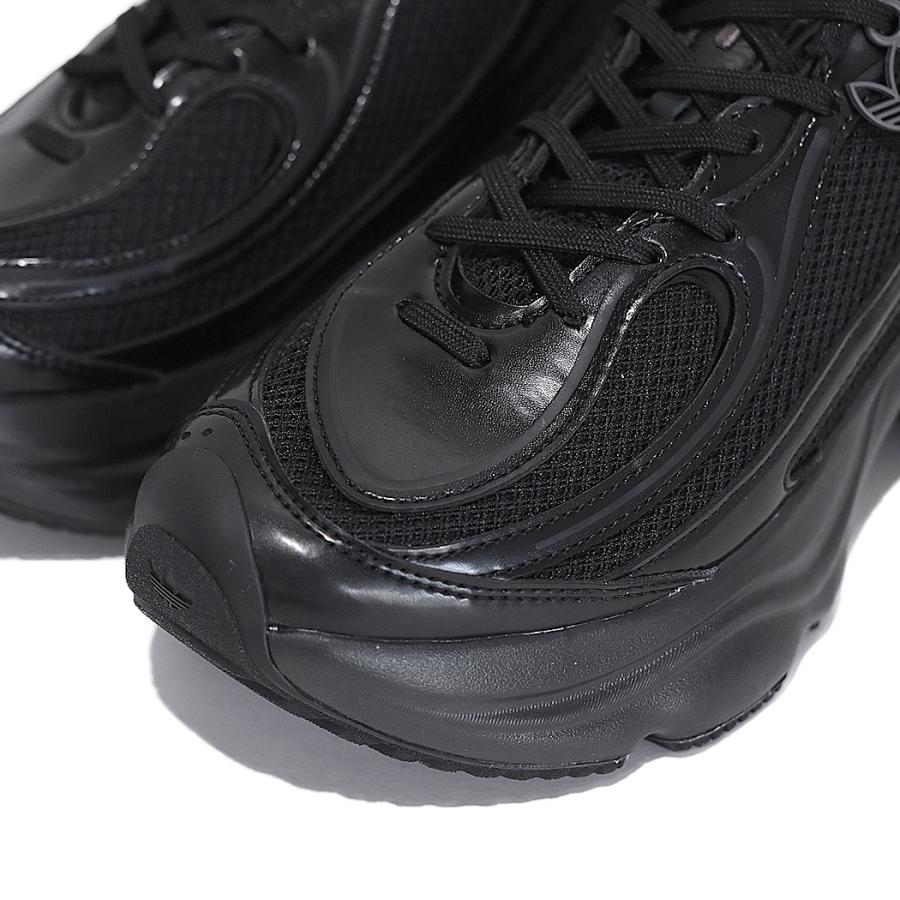 【完売品】オズヴィーナスadidas Black 厚底スニーカーアディダス ☆Adidas Originals☆ Ozvenuz W 厚底 