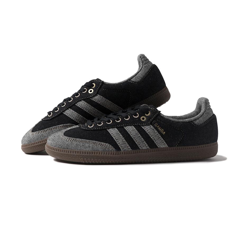 adidas アディダス SAMBA サンバ スニーカー OG BLACK/GUM ( デニム