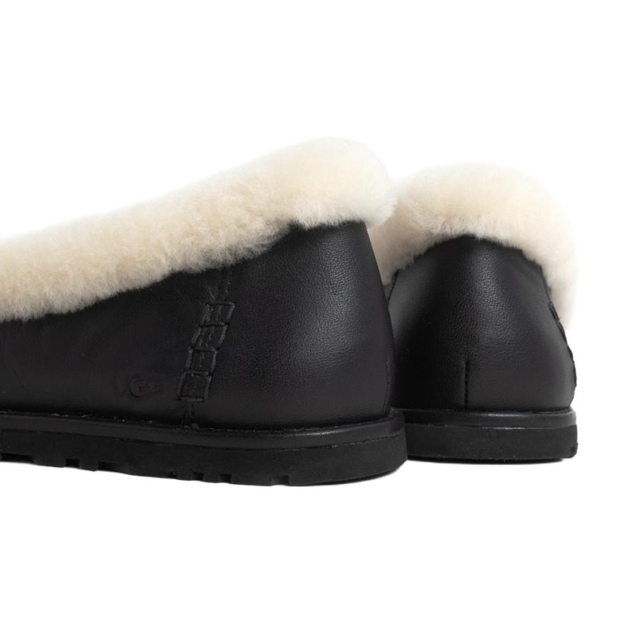 UGG Australia アグ ゾラ レザー バレエ フラット パンプス ボア