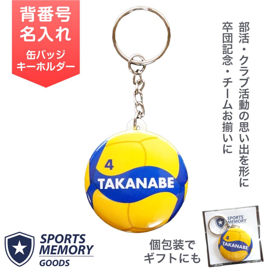 卒業記念品 卒団記念品 バレーボール キーホルダー 退団記念品 名入れ