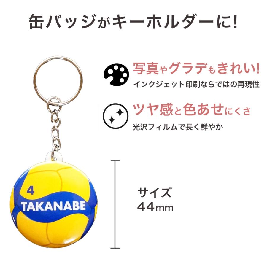 バレーボール キーホルダー 名入れ 背番号 卒団記念 卒業記念 チーム
