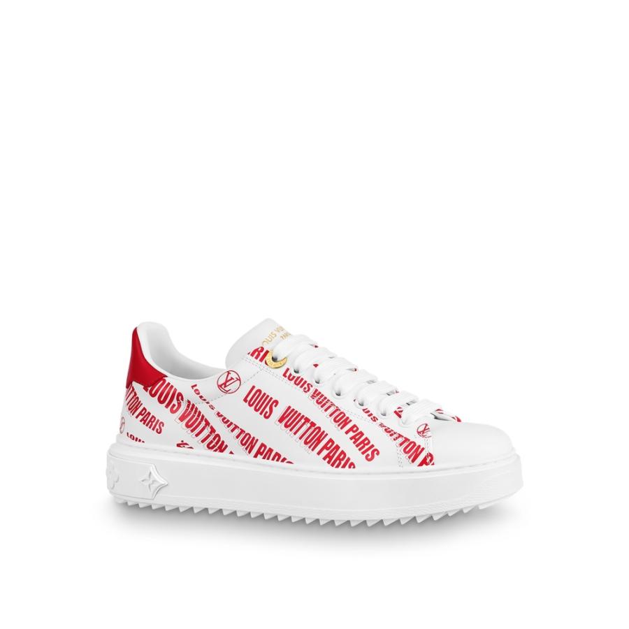 超安い スニーカー Vuitton Louis ルイヴィトン 靴 Vuitton Louis ヴィトン ルイ ブランド専門店 シューズ カーフレザー プリント ルージュ 靴 シューズ Www Solidarite Numerique Fr