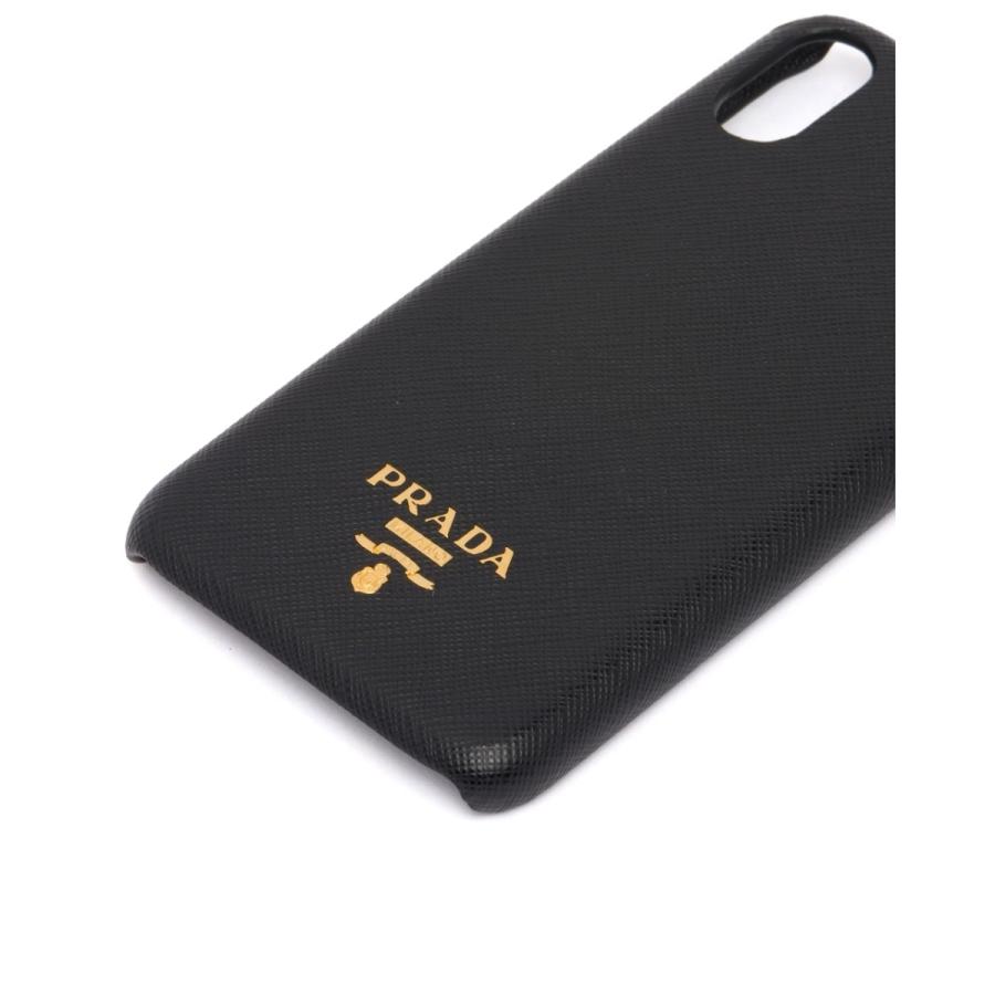 プラダ Prada Iphone 冬 春 Xr Iphonexr ブランド アイフォンケース ネロ ブラックゴールド レザー 1zh0qwaf0002prada1zh0qwaf0002 ブランドショップprecious