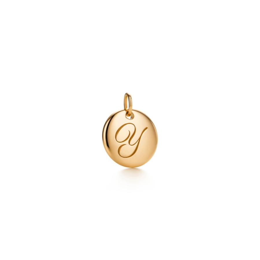 好評 ティファニー Tiffany ペンダントヘッド チャーム ゴールド 18k アルファベット Y スモール 時間指定不可 Www Ladislexia Net