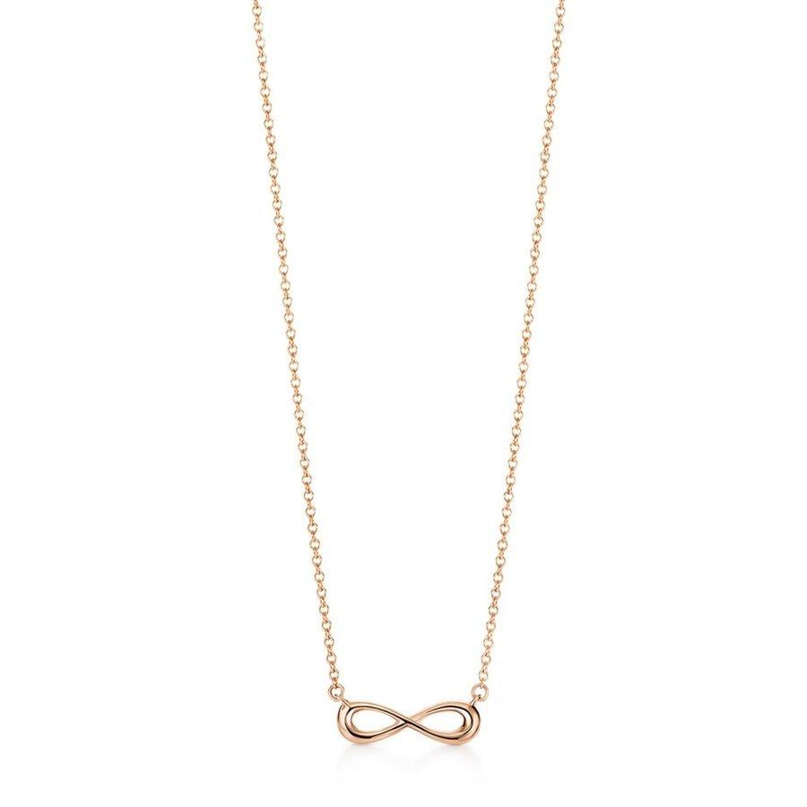 最新情報 ブランド専門店 ティファニー インフィニティ 18k ローズゴールド ネックレス Tiffany ティファニー ネックレス Tiffany レディースアクセサリー