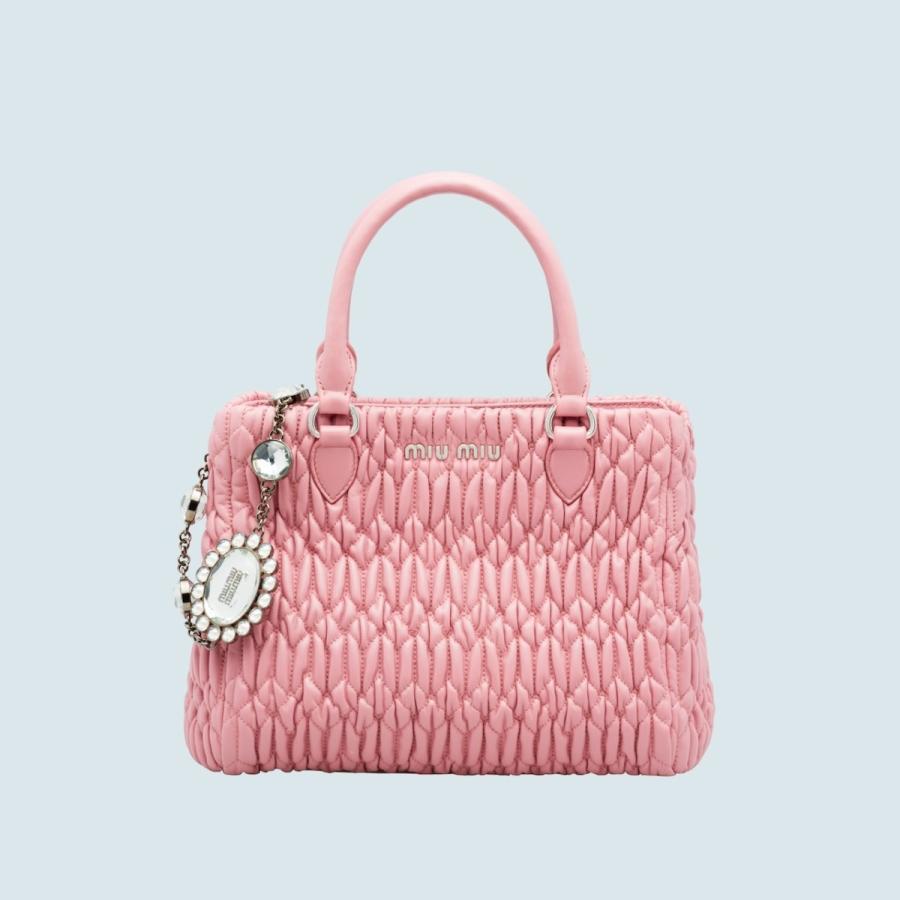 最安 ミュウミュウ Miu Miu バッグ バック トートバッグ ショルダーバッグ ピンク シルバー クリスタル ギャザー ナッパ レザー 5ba067fvjf0028vooomiumiu5ba067fvjf0028vooo ブランドショップprecious 通販 Yahoo ショッピング 驚きの値段 Codewitty Com