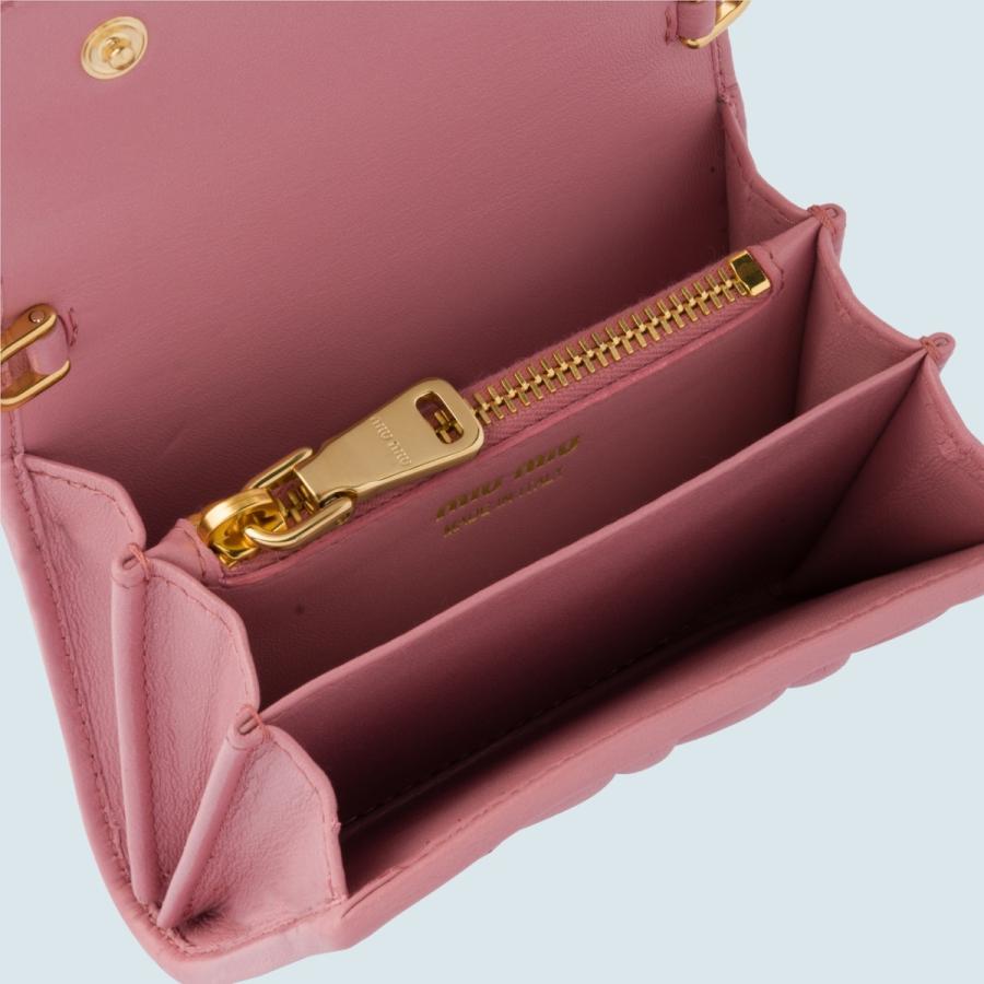 ティファニー Tiffany 財布 小財布 フラップ かぶせ 二つ折り ２つ折り ピンク ゴールド ギャザー ラムスキン レザー 5mt013nf0028miumiu5mt013nf0028 ブランドショップprecious 通販 Yahoo ショッピング