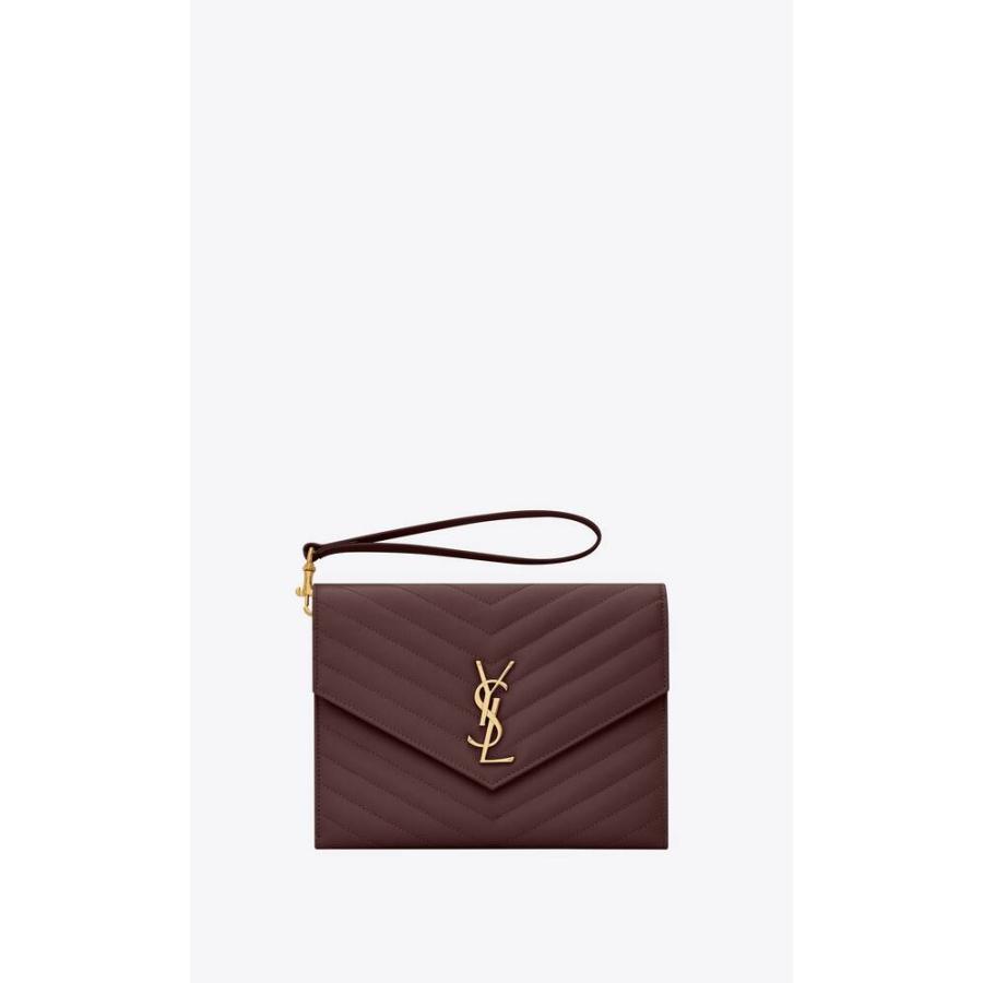 全国組立設置無料 サンローラン Saint Laurent ポーチ ルージュレギオン ゴールド キルティング カーフレザー 全国宅配無料 Www Yalaphone Com