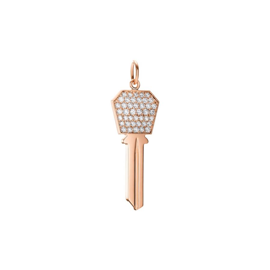 超大特価 ティファニー Tiffany ペンダントヘッド チャーム ローズゴールド 18k ダイヤモンド ヘキサゴン キー スモール 格安 Zoetalentsolutions Com