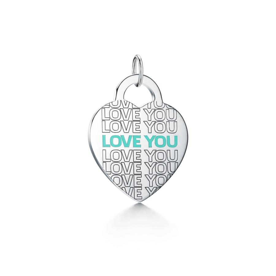 超大特価 ティファニー Tiffany ペンダントヘッド チャーム スターリングシルバー ティファニーブルー エナメル ハート Love You ラージ 代引不可 Reliancegroupnepal Com
