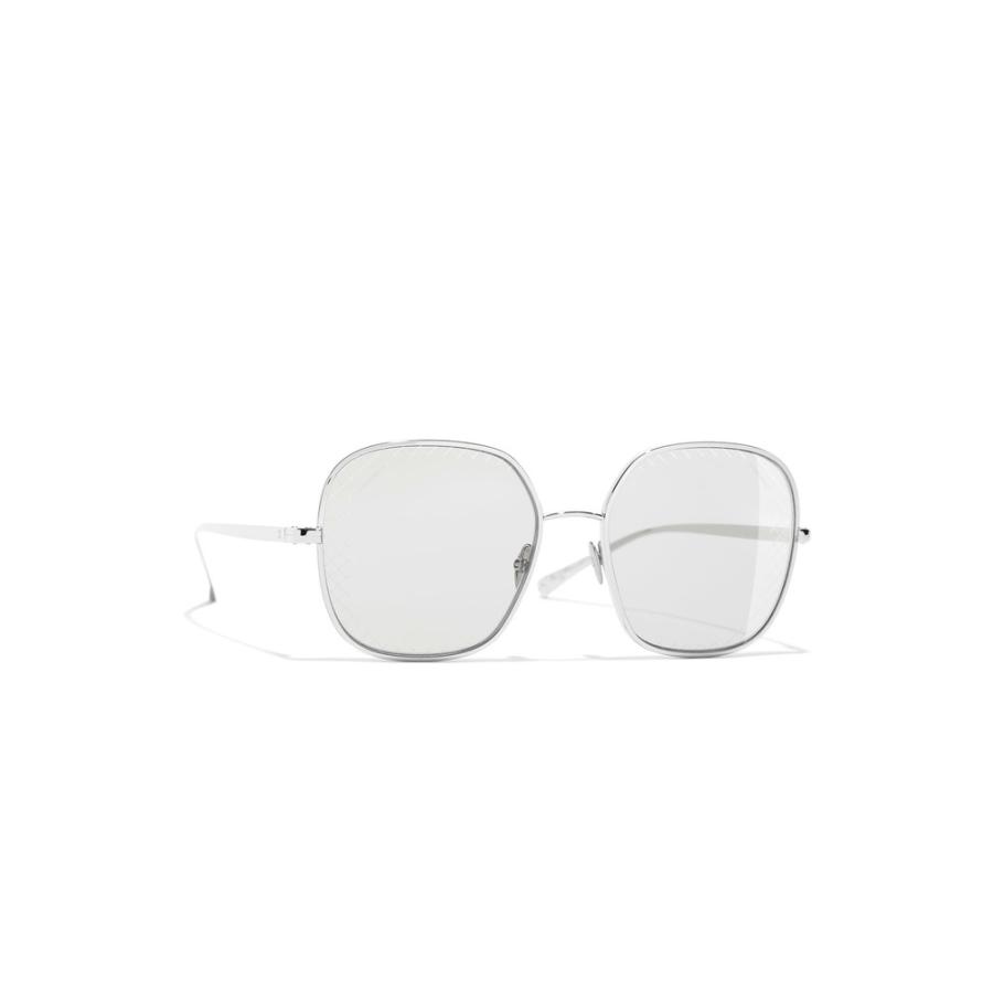 絶賛レビュー続出 シャネル Chanel サングラス アイウェア スクエア メタル シルバー ライトグレー 1327xl2487chanelaxl2487 ブランドショップprecious 通販 Yahoo ショッピング メール便送料無料 Www Skylanceronline Com