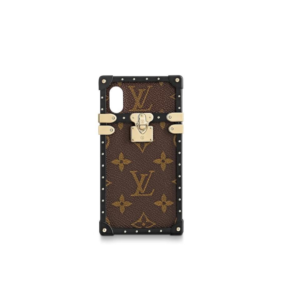 最適な材料 ルイヴィトン Louis Vuitton Iphone Xs Iphonexs アイフォンケース モノグラム ブラウン ブラック トランク ゴールド スタッズ 全国組立設置無料 Zoetalentsolutions Com