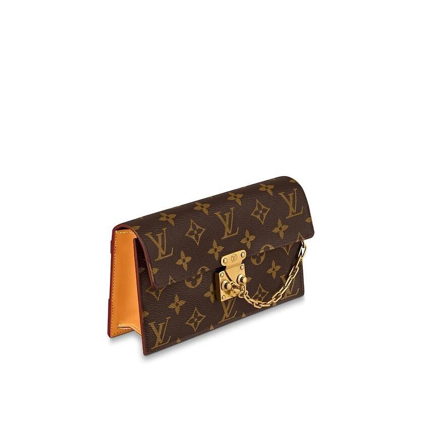 偉大な ルイ ブランド専門店 ヴィトン ゴールド ブラウン モノグラム ...