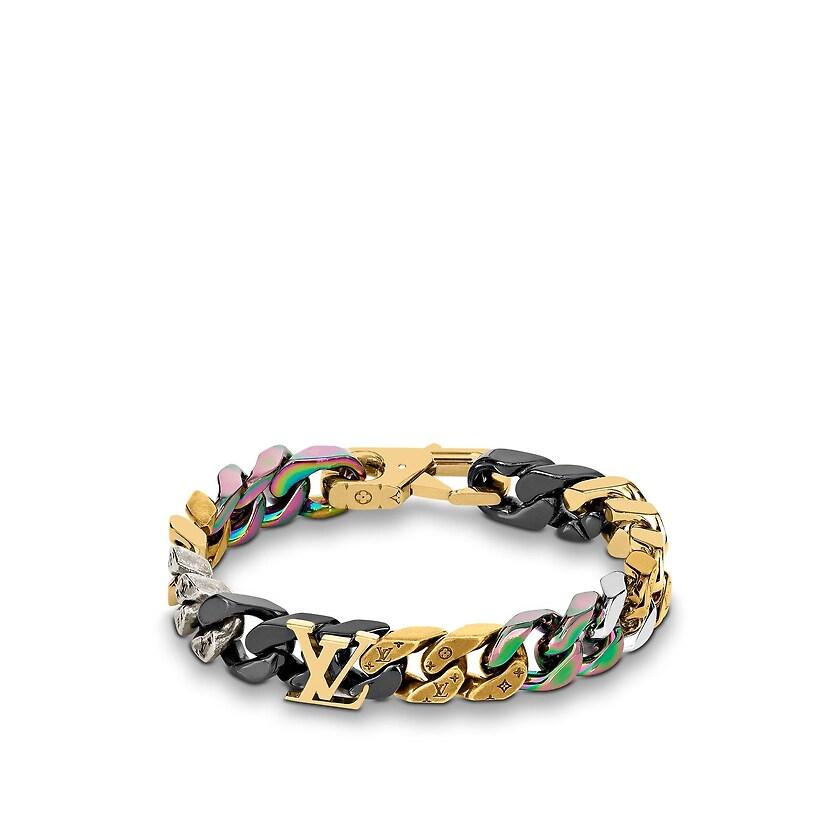 ルイヴィトン Louis Vuitton ブレスレット ゴールド ブラック シルバー ヴィンテージ レインボー チェーン Mlouisvuittonm ブランドショップprecious 通販 Yahoo ショッピング