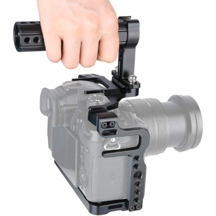 開店祝い Niceyrig カメラケージ Panasonic Lumix Gh5 Gh5s 専用ケージキット トップハンドル付き Dslr 装備 拡張 カメラ 最適な材料 Zoetalentsolutions Com
