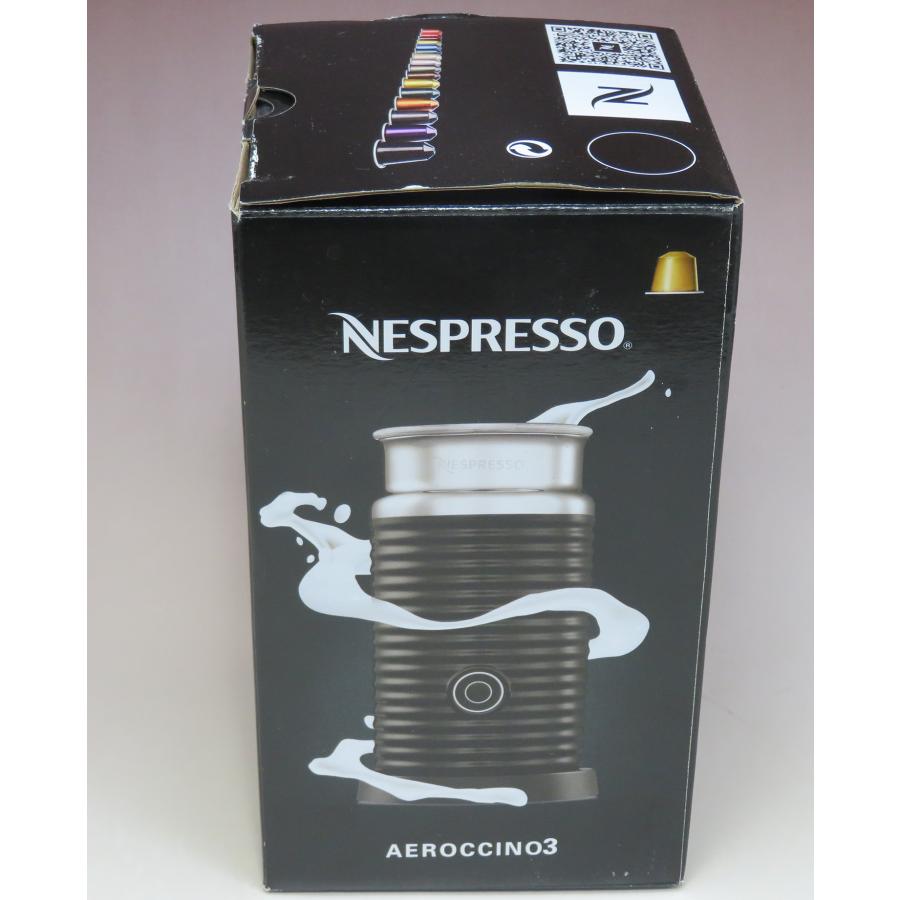 ネスプレッソ NESPRESSO エアロチーノ3 ミルク加熱泡立て器 ブラック