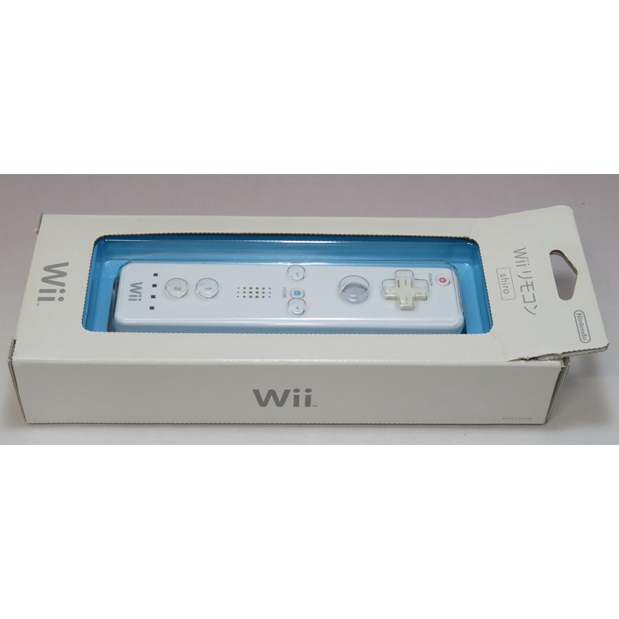 任天堂 Nintendo ニンテンドー Wiiリモコン shiro シロ 白 コントローラー RVL-A-CW 2006年12月2日 新古品 生産終了品｜preciousitem｜03
