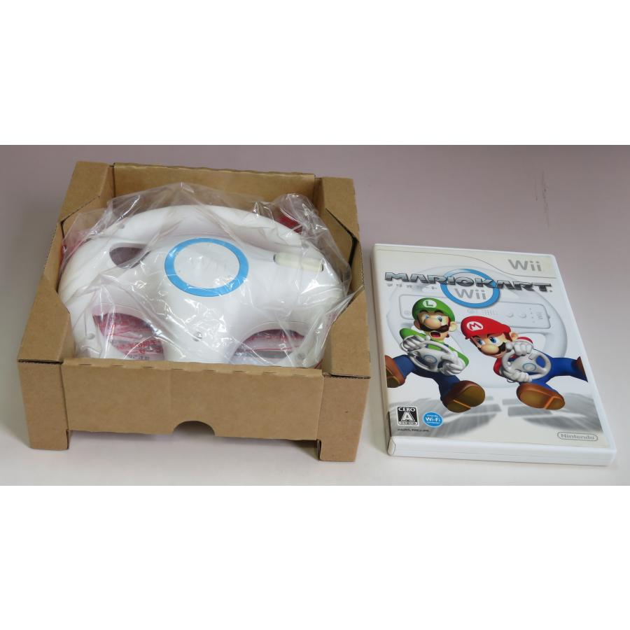 Wii - マリオカートWii RVL-R-RMCJ スーパーマリオ 2008年4月 新古品 Wii - マリオカートWii RVL-R-RMCJ スーパーマリオ 2008年4月