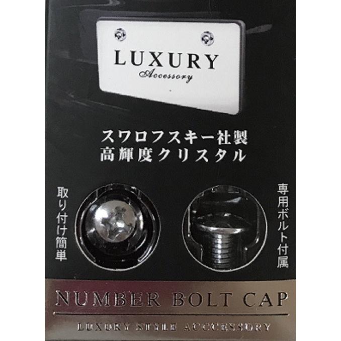 ネコポス対応 ナンバーボルトキャップ ラインストーン クリア オシャレ キラキラ 可愛い ドレスアップ 専用ボルト付き 2個入り Nc 211 プレシャスランド 通販 Yahoo ショッピング