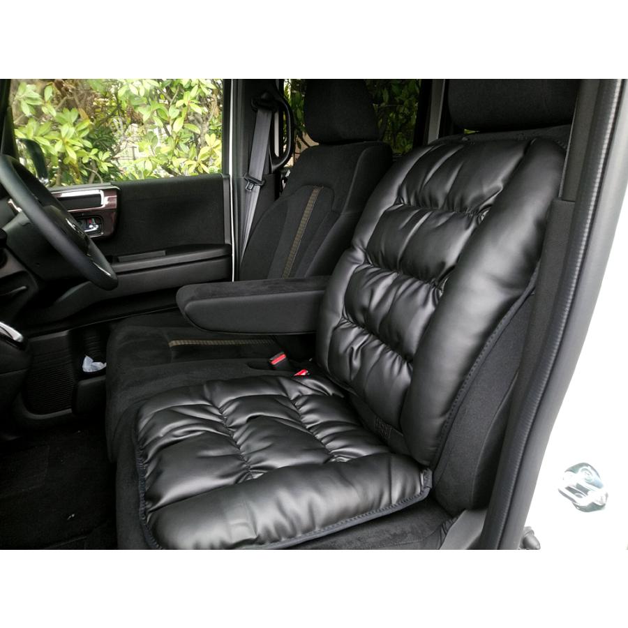シートカバー 軽自動車 普通車 クッション 車用クッション レザー調 快適 高級感 綿入り 座席 フロント フリーサイズ ブラック 黒 車 車小物 車用品 Nbox Pdc145 Pdc145 プレシャスランド 通販 Yahoo ショッピング