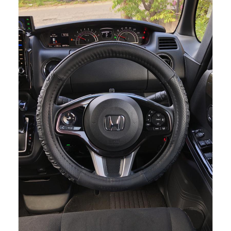 ハンドルカバー 軽自動車 普通車 Sサイズ Mサイズ ステアリングカバー 本革 ギャザー おしゃれ 高級感 汎用 車 アクセサリー 車小物 車用品 Pdh035 036 Pdh035 036 プレシャスランド 通販 Yahoo ショッピング