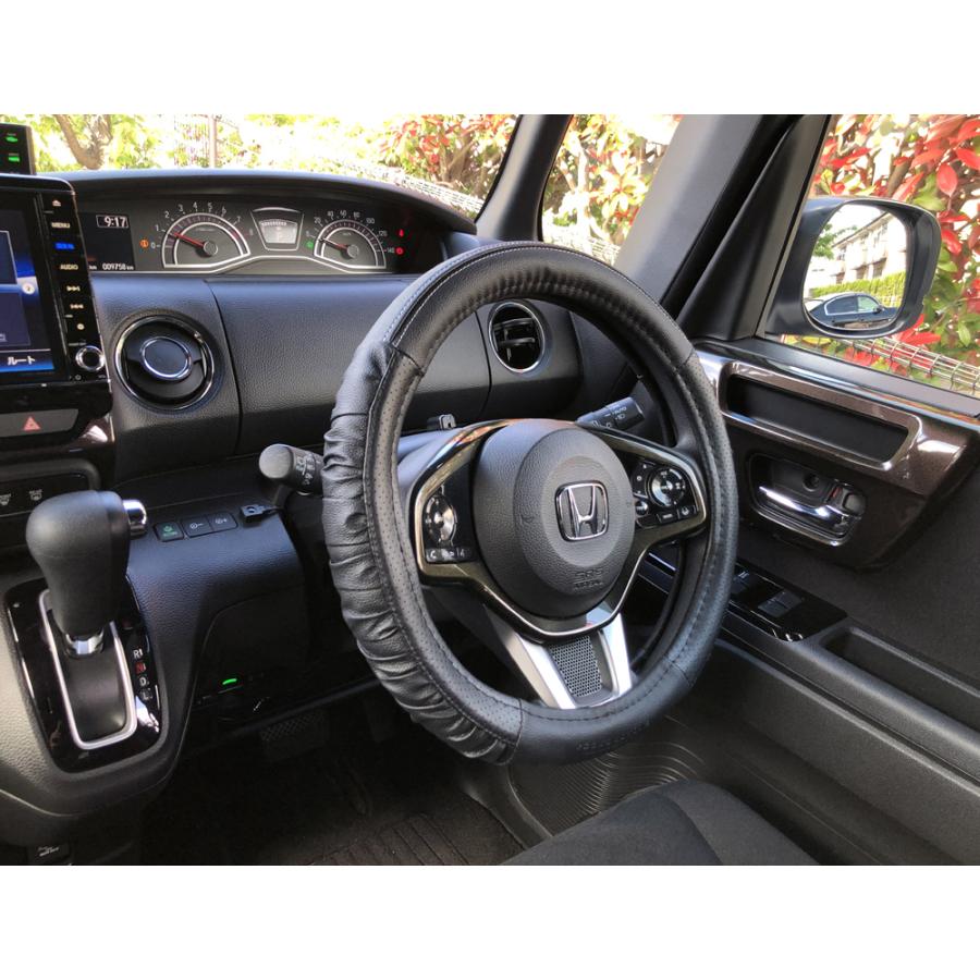 ハンドルカバー 軽自動車 普通車 Sサイズ Mサイズ ステアリングカバー 本革 ギャザー おしゃれ 高級感 汎用 車 アクセサリー 車小物 車用品 Pdh035 036 Pdh035 036 プレシャスランド 通販 Yahoo ショッピング