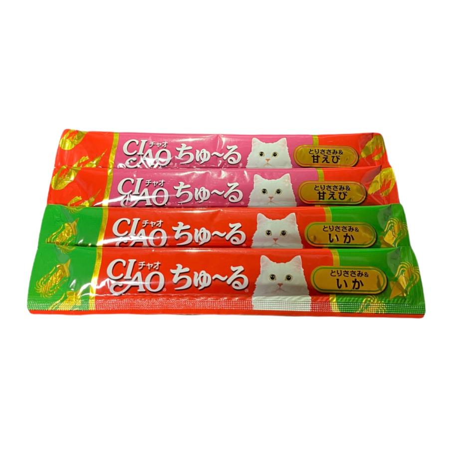 INABA ちゅ〜る ちゅーる お試し6種類 各味2本づつ12本セット バラ売り