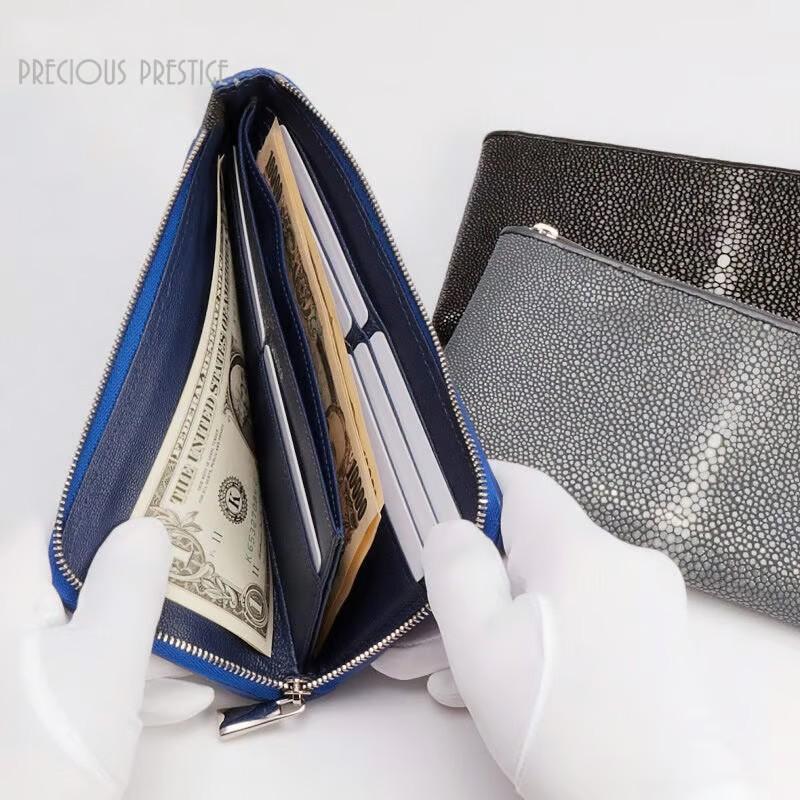 ガルーシャ 財布 金運 L字ジップ長財布 水に強い メンズ レディース ギフト 高級感 全3色 ブランド プレシャス プレステージ GA-12335-1の画像