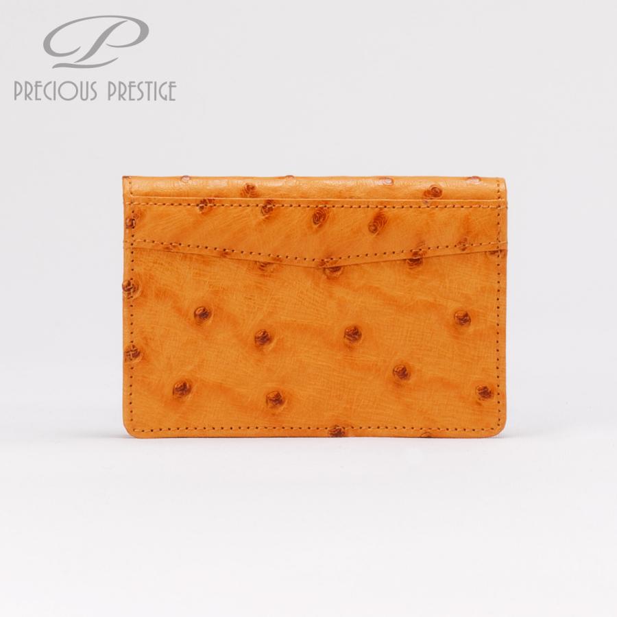 名刺入れ オーストリッチ 大容量 最上級クラス 高級 カードケース