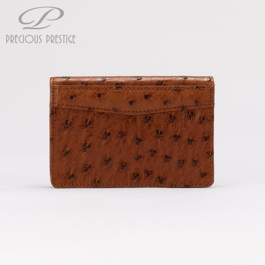 名刺入れ オーストリッチ 大容量 最上級クラス 高級 カードケース