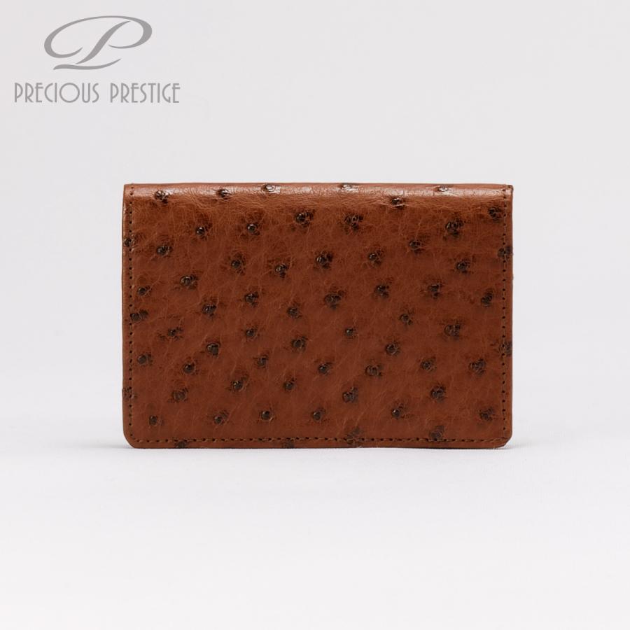 名刺入れ オーストリッチ 大容量 最上級クラス 高級 カードケース