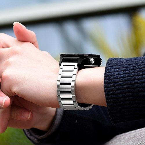 Huawei Watch 2腕時計バンドpinhen Hoco ファーウェイ2ステンレス鋼 ベルト交換バンド 腕時計ストラップ Silver Cnm802683 雑貨ホビープレコプレ 通販 Yahoo ショッピング