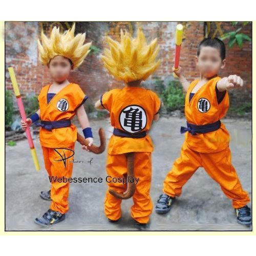 ウェブエッセンス コスプレ衣装 キッズ用 ドラゴンボール Dragon Ball 亀仙流道着 孫悟空 風 亀文字 フルセ Flg 雑貨ホビープレコプレ 通販 Yahoo ショッピング