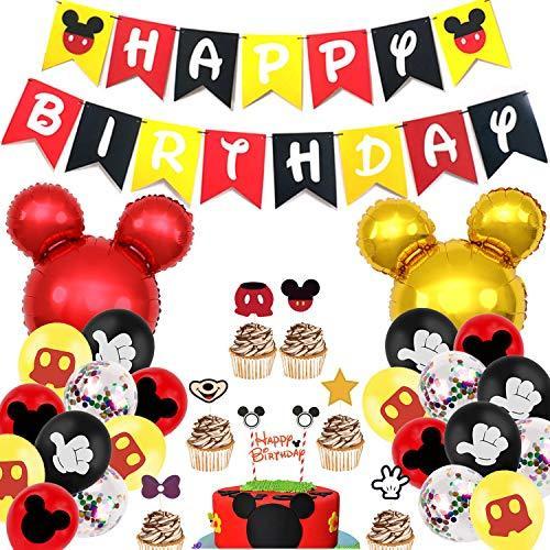Pleasure Tao 誕生日 飾り付け ミッキー誕生日パーティー飾り付け 誕生日 バルーン 可愛い ディズニーハッピーバ Gvf 雑貨ホビープレコプレ 通販 Yahoo ショッピング