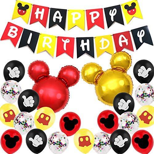 Pleasure Tao 誕生日 飾り付け ミッキー誕生日パーティー飾り付け 誕生日 バルーン 可愛い ディズニーハッピーバ Gvf 雑貨ホビープレコプレ 通販 Yahoo ショッピング