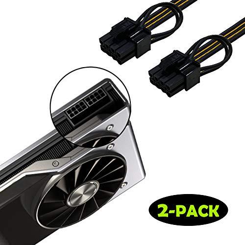 Sata電源アダプタケーブル Cablecreation 2本入り 6 Pin To 8 Pin 62 Pci Esataビデオ電源ケーブル Pci E Pci Express 電源 Oxq 雑貨ホビープレコプレ 通販 Yahoo ショッピング