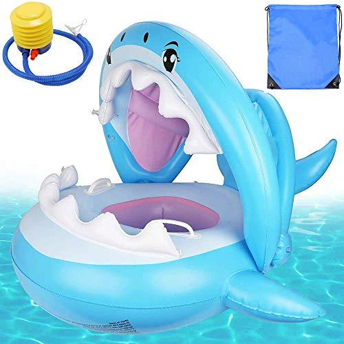 今夏の人気商品 浮き輪 子供用 うきわ 足入れ式 かわいい サメ型ハンドルクリップ付き 屋根付き 日焼け予 Prd6329 雑貨ホビープレコプレ 通販 Yahoo ショッピング